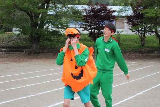 ジャージバトンリレー