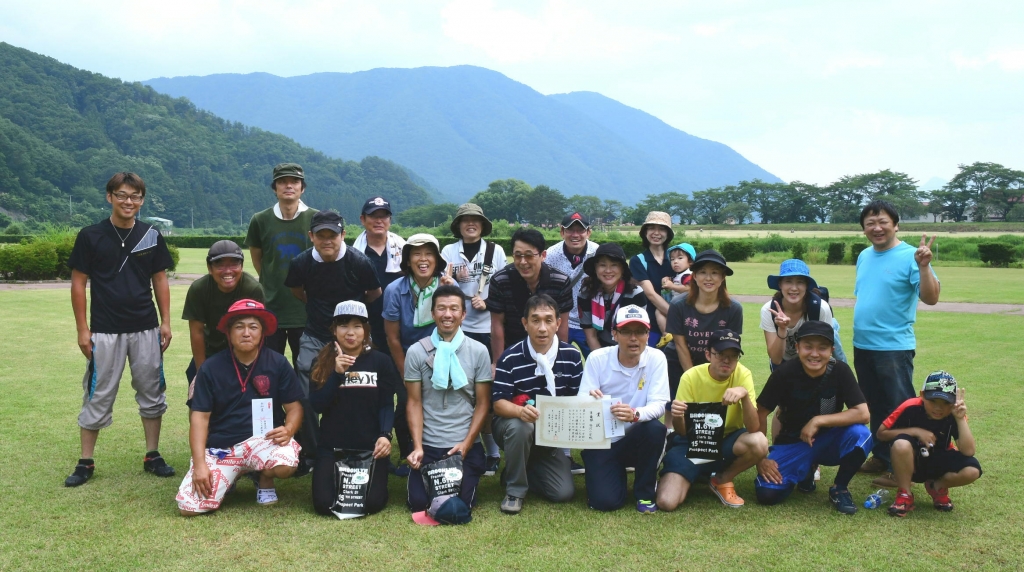 町ＰＴＡレク記念写真