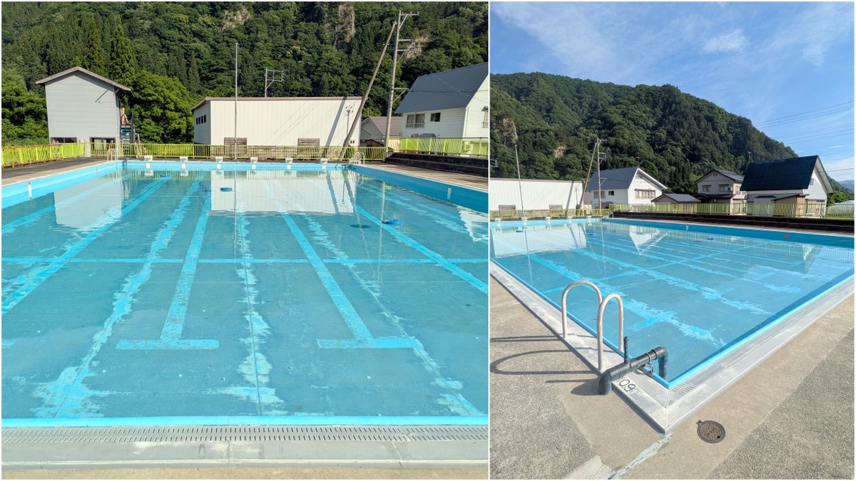 屋外プール